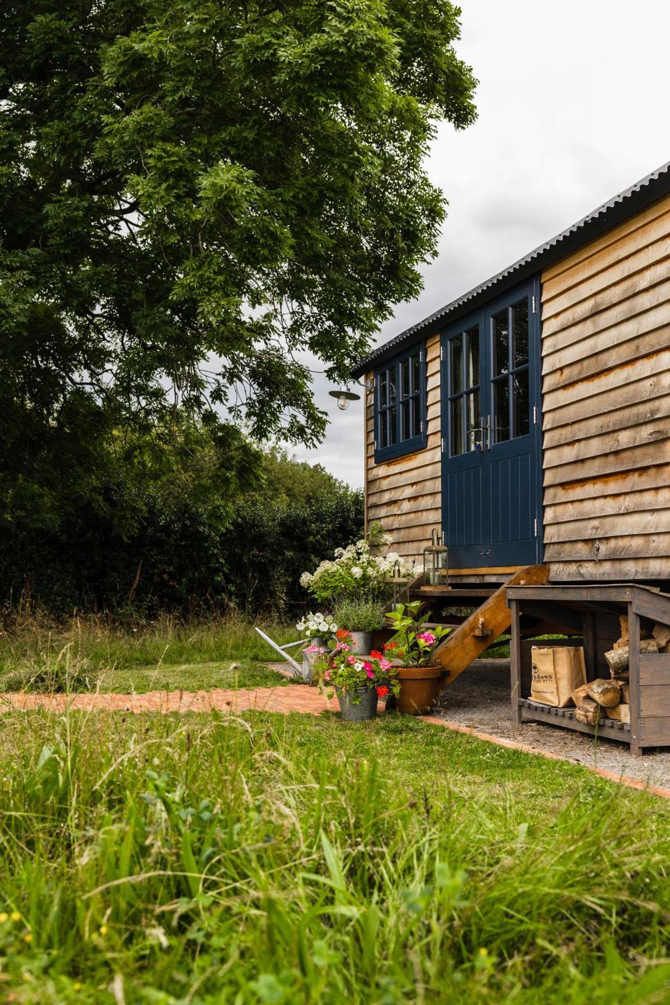 Toadland Shepherd Huts Durham Zewnętrze zdjęcie