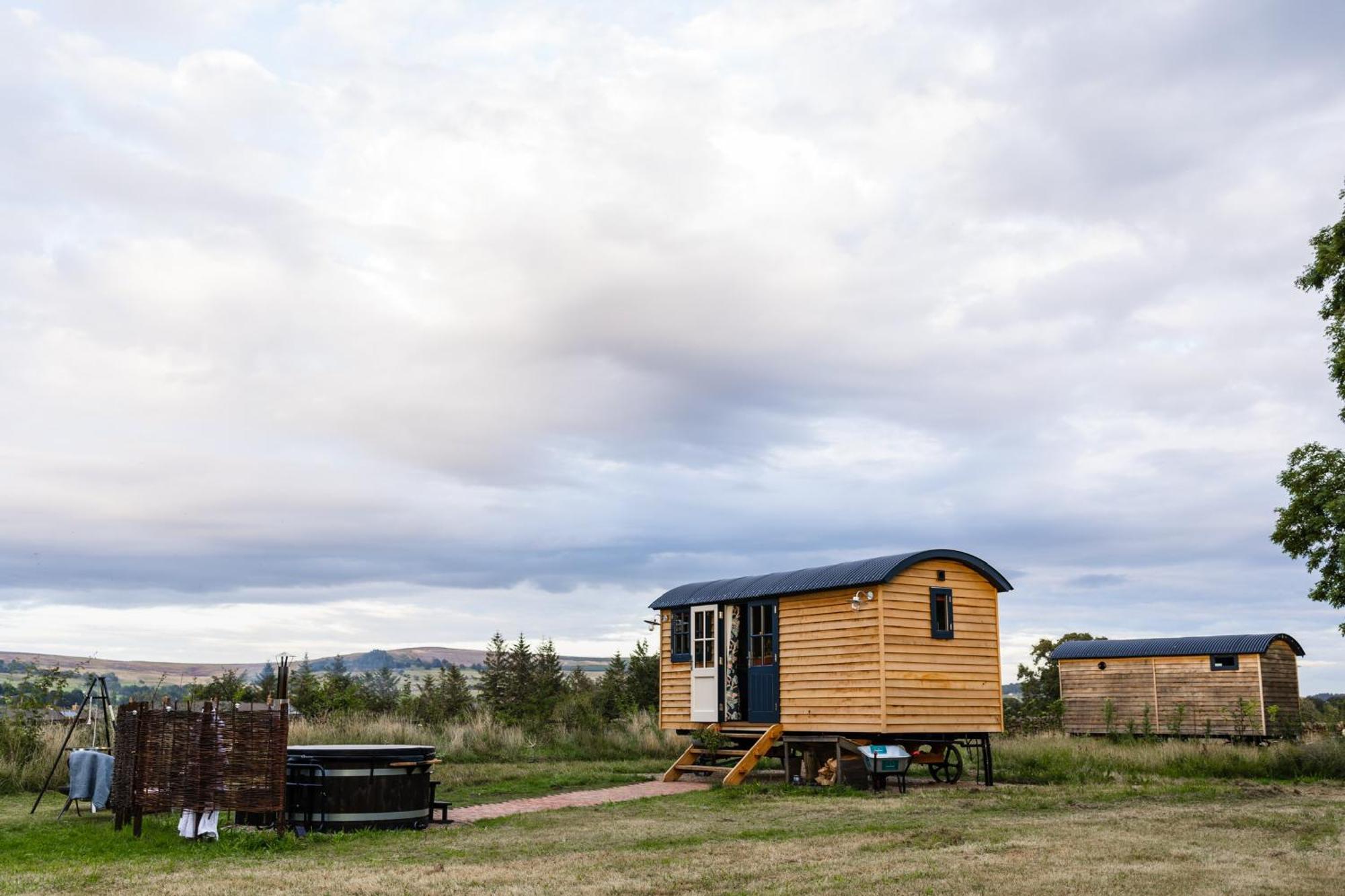 Toadland Shepherd Huts Durham Zewnętrze zdjęcie