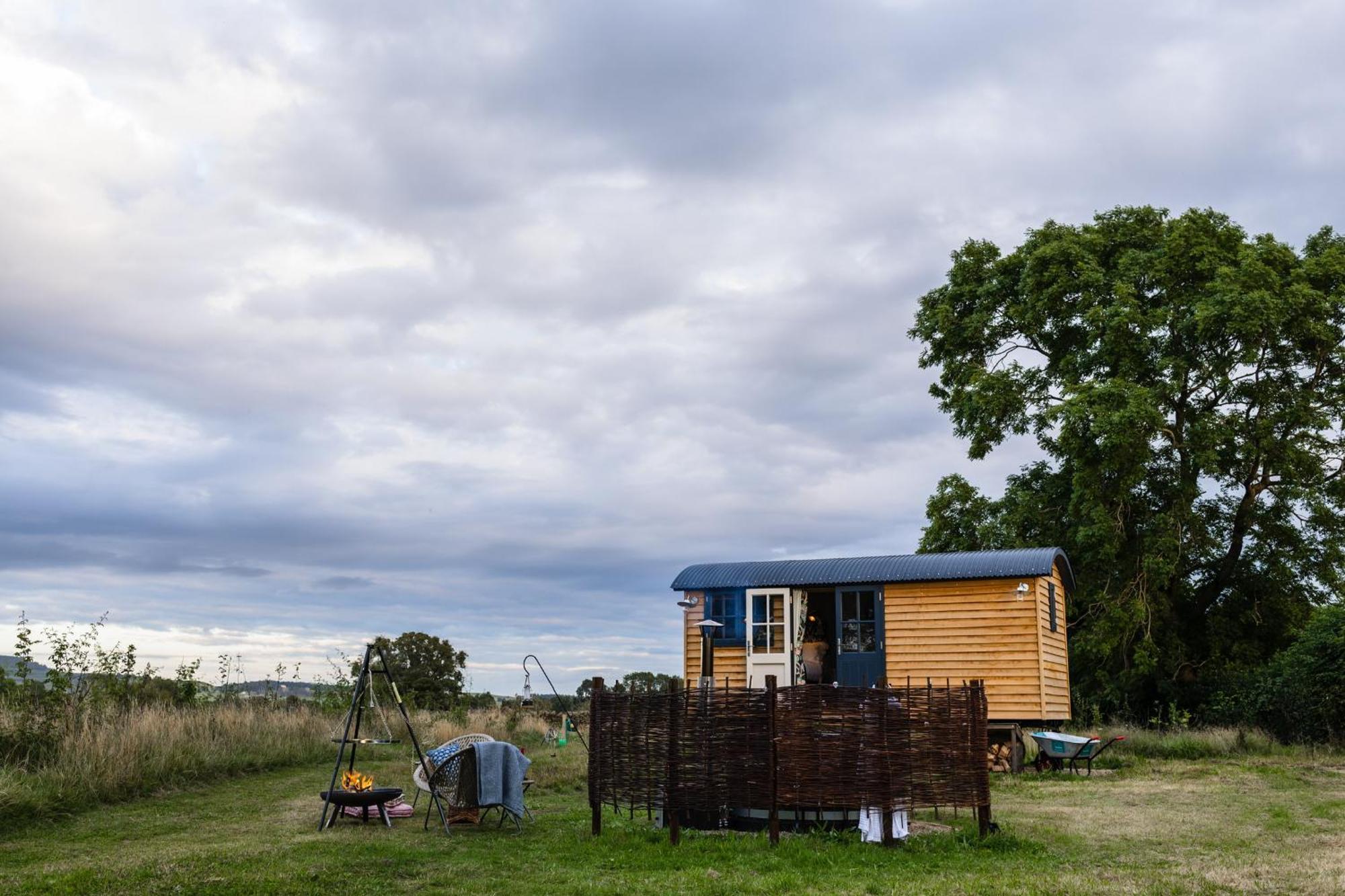 Toadland Shepherd Huts Durham Zewnętrze zdjęcie
