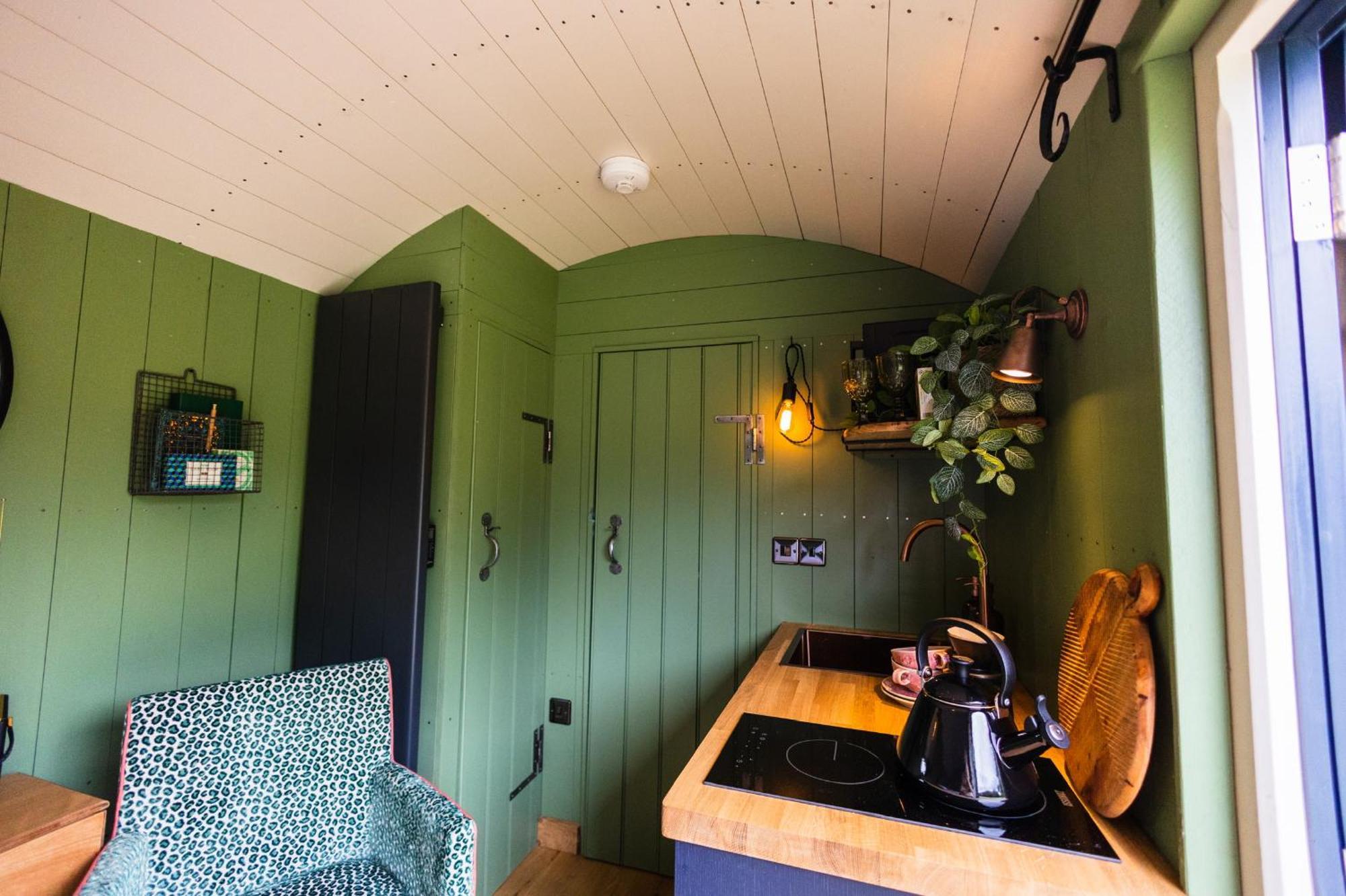 Toadland Shepherd Huts Durham Zewnętrze zdjęcie