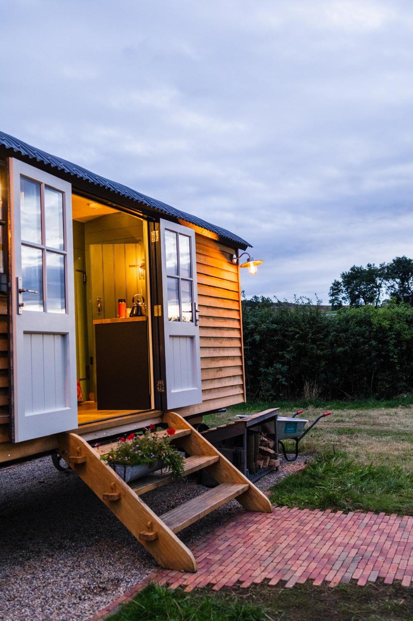 Toadland Shepherd Huts Durham Zewnętrze zdjęcie