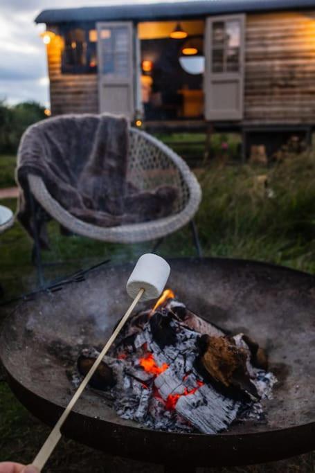 Toadland Shepherd Huts Durham Zewnętrze zdjęcie