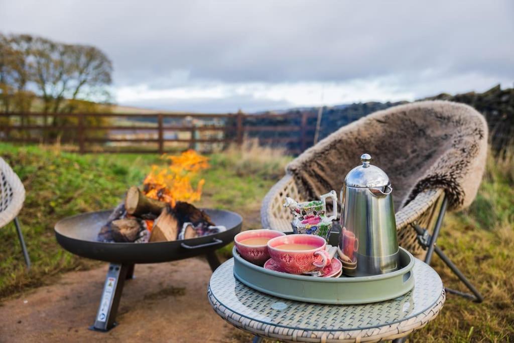 Toadland Shepherd Huts Durham Zewnętrze zdjęcie